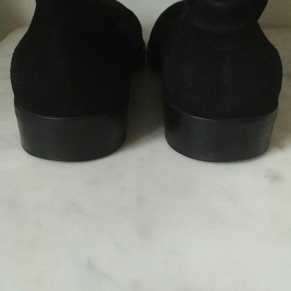 DOLCE + GABBANA - luxe silky soft black suede logo - Picture 7 of 12